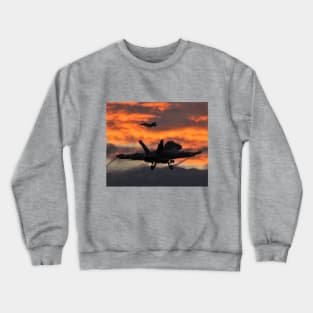 Navy Hornets at Dusk Crewneck Sweatshirt